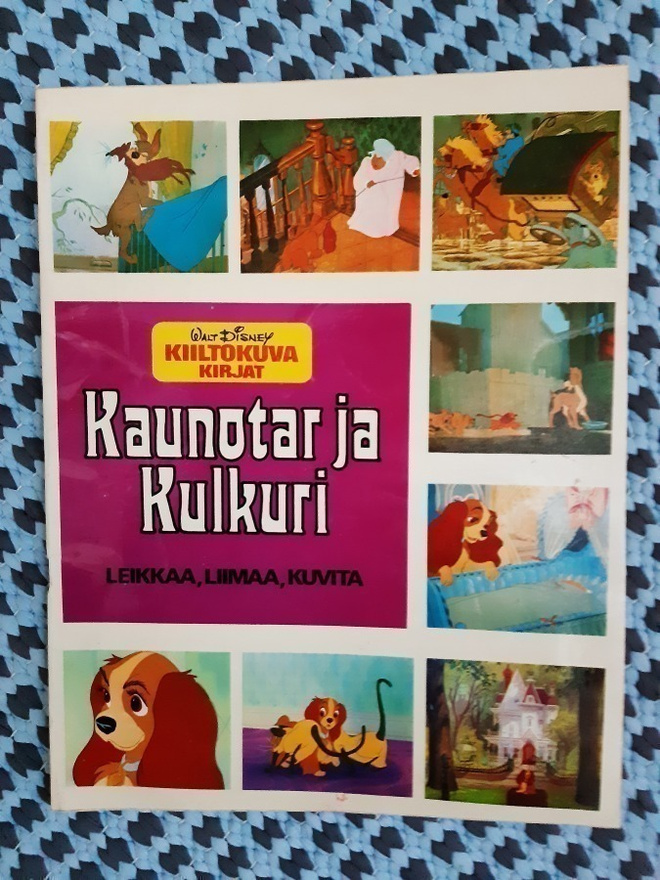 Kaunotar ja Kulkuri Kiiltokuvakirjat v. 1973