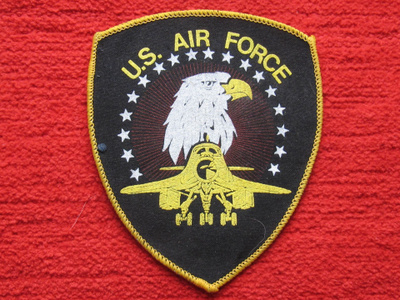 U.S. AIR FORCE kangasmerkki