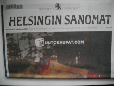 Helsingin Sanomat 31.10.2019 (23.7)