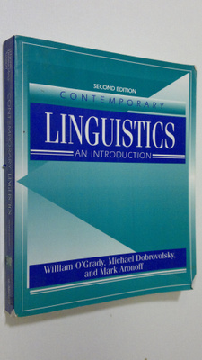 William O'Grady : Contemporary linguistics : an introduction