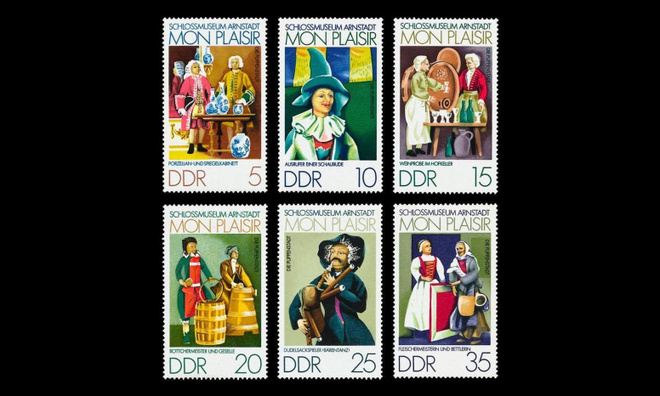 DDR 1975-80 ** Arnstadin linnamuseo (1974)