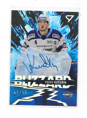 23-24 Extraliga Blizzard Auto # Radek Kucerik Brno  Ässät