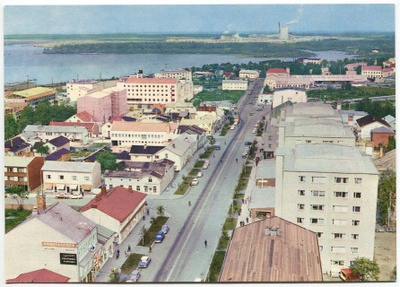 Kemi Valtakatu Kemi Oy 1960-luku