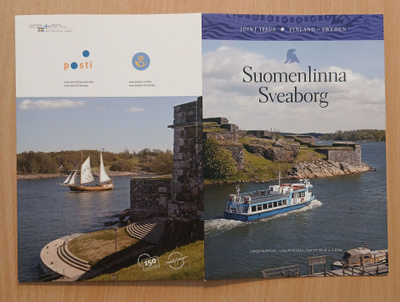 Kansio Suomenlinna - Sveaborg. Suomen ja Ruotsin yhteisj.