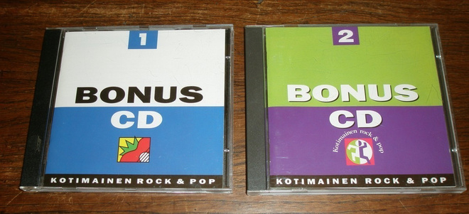 Bonus CD 1+2 kotimainen ROCK & POP