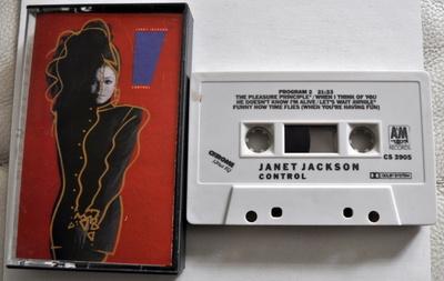 JANET JACKSON Control C-KASETTI 1986