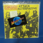 THE EXPLOITED - ATTACK ALTERNATIVE EX+/M- FIN -82 7" SINGLE - pikkukuva 1