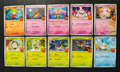 Pokemon Trick or Trade 2024 Sarja Ilman Holoja