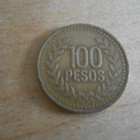 1994 Colombia 100 Pesos Coin - pikkukuva 1