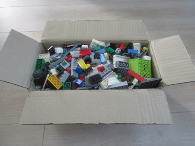 Lego n. 3,1 kg. Erä 4.
