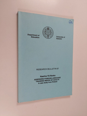 Kaarina Yli-Renko : Assessing foreign language training n...