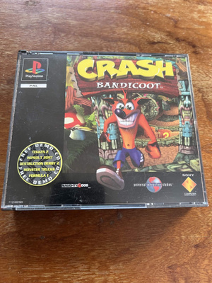 Crash Bandicoot PS1 Big Box CIB