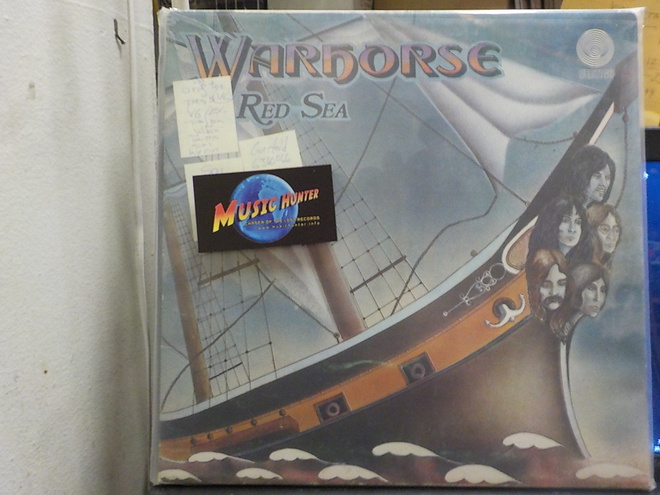 WARHORSE - RED SEA uk-72 press 1st  VG+/EX- LP