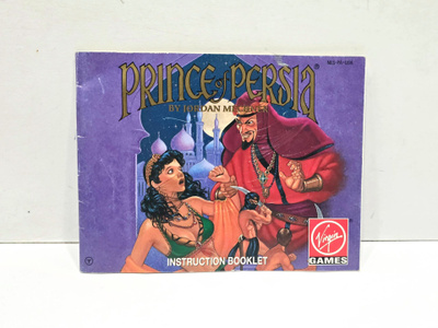 NES - Prince of Persia ohjekirja