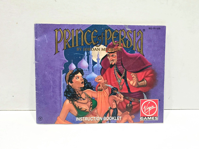 NES - Prince of Persia ohjekirja