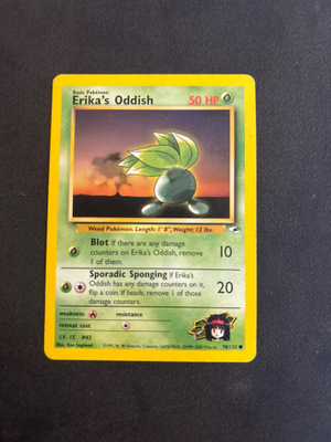 Erika’s Oddish 78/132 Gym Heroes