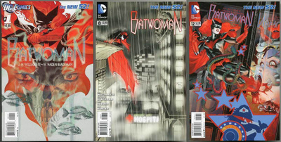 Batwoman #1, # 8, #12 (DC Comics, 2011-2012)