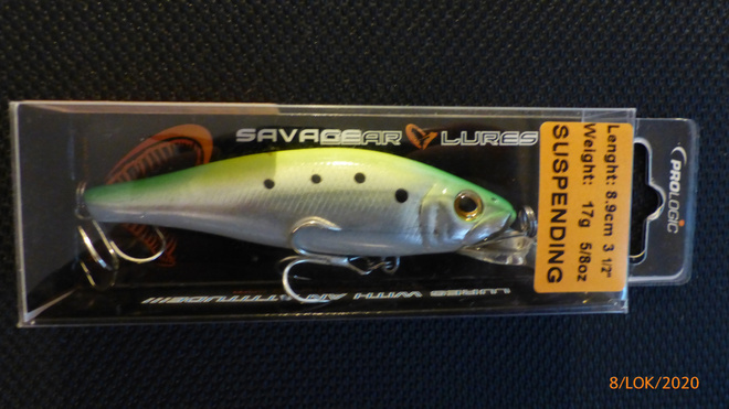 SAVAGE GEAR Pray 8,9cm, 17g Väri: YG Silver