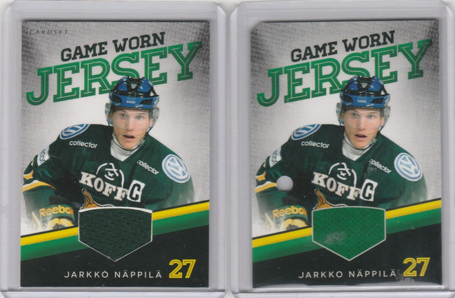2014/15 Cardset Jersey Jarkko Näppilä , Ilves