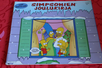 Matt Groening : Simpsonien joulukirja ( Semic 1991 )