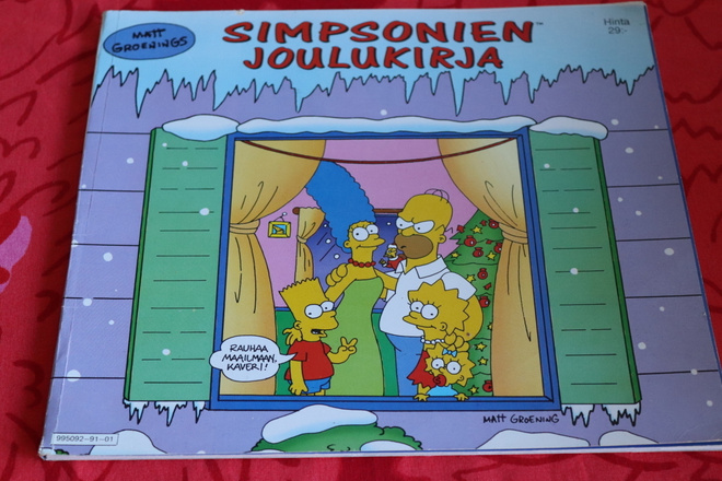 Matt Groening : Simpsonien joulukirja ( Semic 1991 )