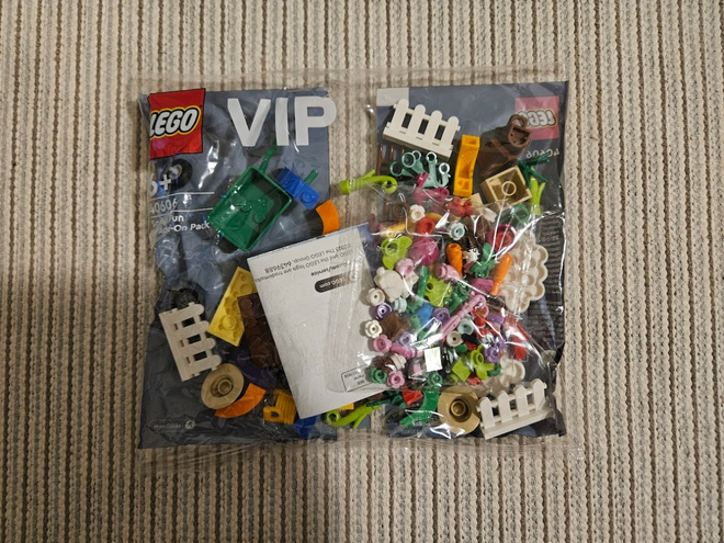 Lego Spring Fun VIP Add-On Pack Polybag (40606) (uusi)