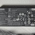 Lenovon orig. laturi 20V 2.25A 45W, suorakulmainen liitin - pikkukuva 2