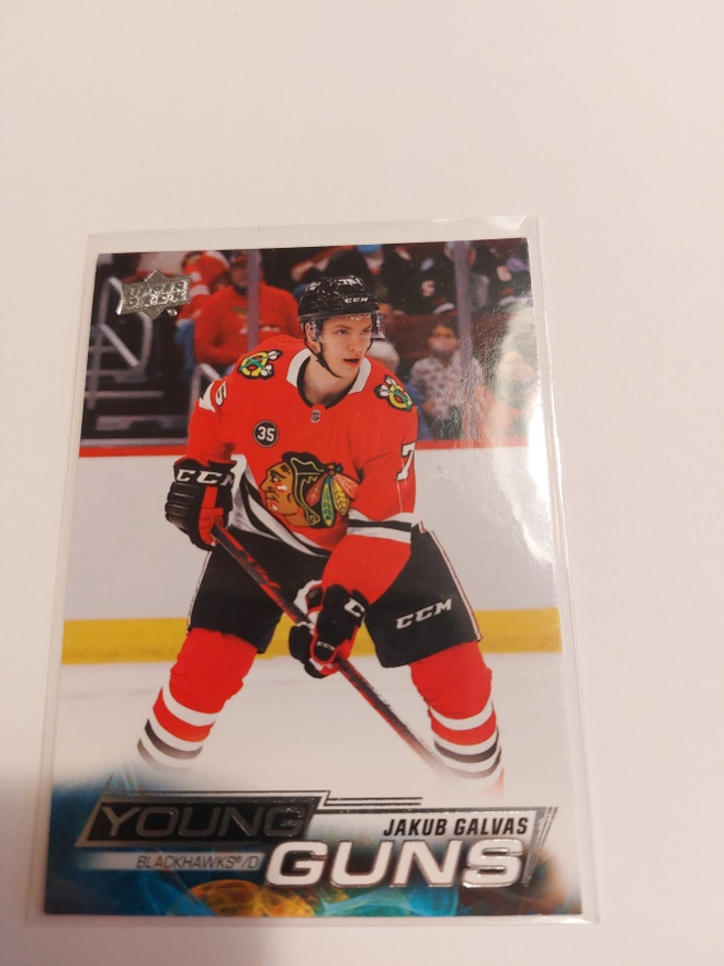 2022-23 Upper Deck #225 Jakub Galvas YG RC