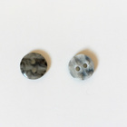 Laadukas, pieni MUOVI NAPPI marmoroitu, harmaa  Ø12mm - pikkukuva 4