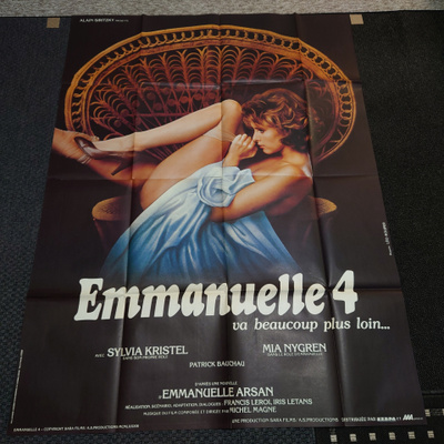 EMMANUELLE 4 - elokuvajuliste ( 155 x 115 cm )