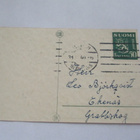 Tilgmann Gott Nytt År - 1941 pikkukortti - pikkukuva 2