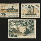 Saksa Notgeld 10, 25, 50 Pfg, Sülze 1922 - pikkukuva 2