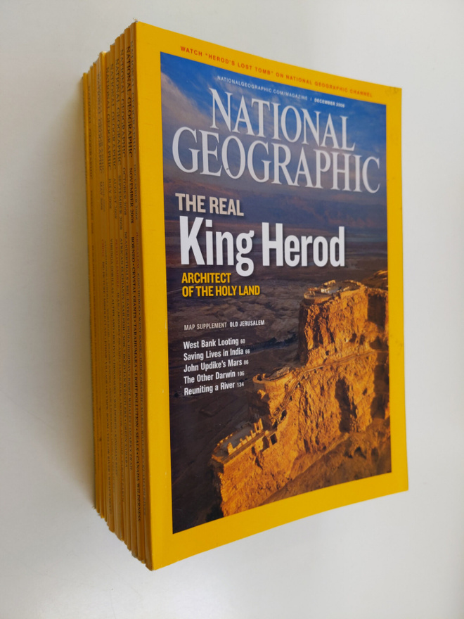 National Geographic vuosikerta 2008 (1-12)