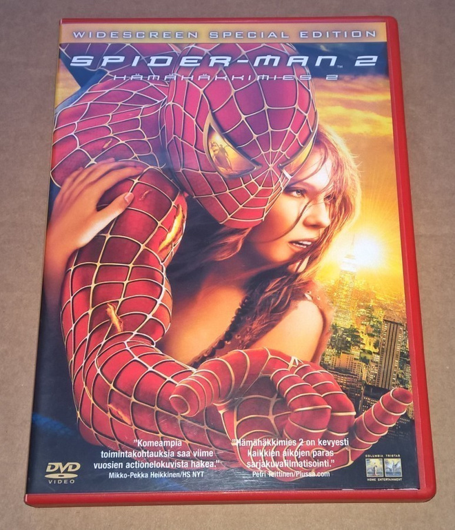 SPIDER-MAN 2 HÄMÄHÄKKIMIES 2 WIDESCREEN SPECIAL EDITION  DVD