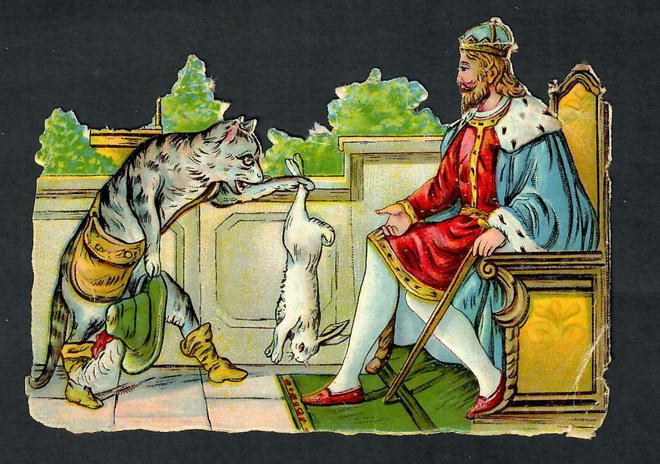 Wanha - Satukuva - Saapasjalkakissa - 1900-l alku