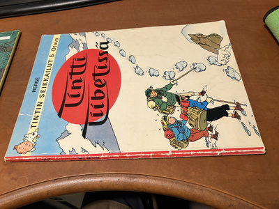 TINTIN SEIKKAILUT 5 TINTTI TIIBETISSÄ