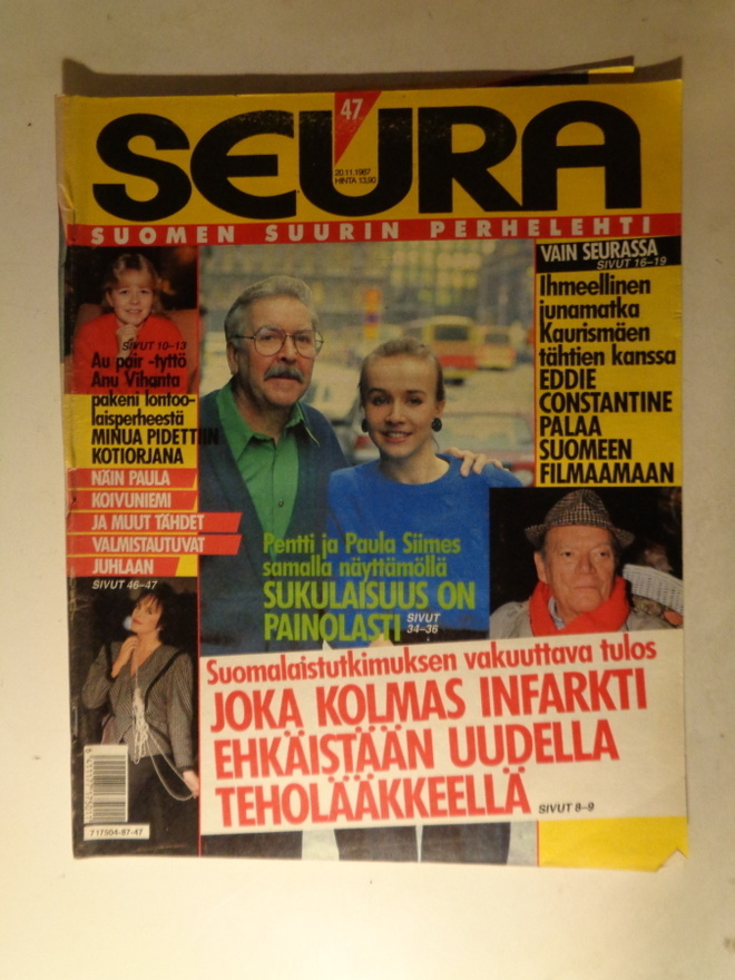 Seura lehti Nro 48/1987 (18.11)
