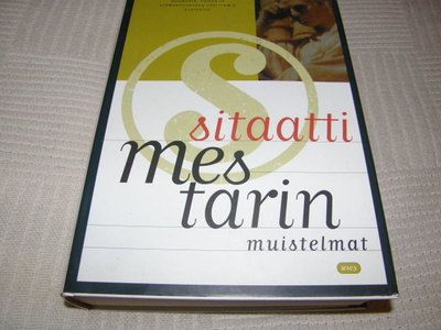 Sitaattimestarin muistelmat