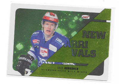 2018-19 DEL New Arrivals #NA12 Ville Korhonen SC WW ex ÄSSÄT