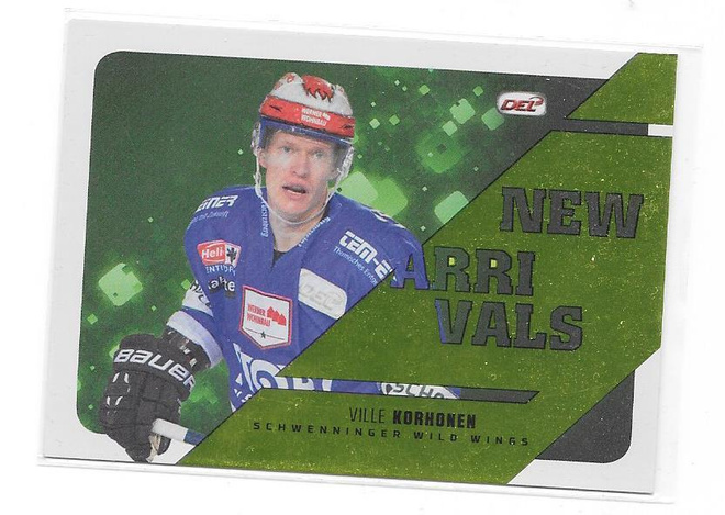 2018-19 DEL New Arrivals #NA12 Ville Korhonen SC WW ex ÄSSÄT
