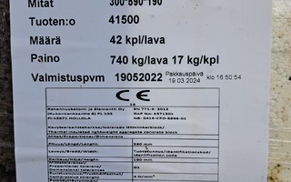 Eristeharkko EH-300 126 kpl