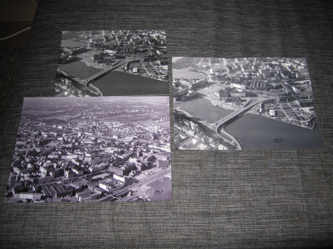 3 vanhaa isoa valokuvaa helsingistä v 1967