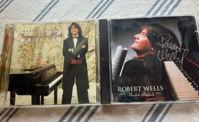 Robert Wells 2 Kpl. Cd;eetä / Yksi Nimmarilla!!!!