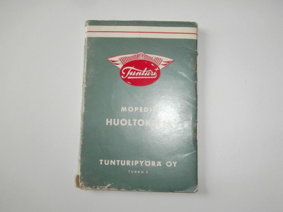 TUNTURI MOPEDIN HUOLTOKIRJA