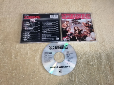SCORPIONS - World Wide Live CD
