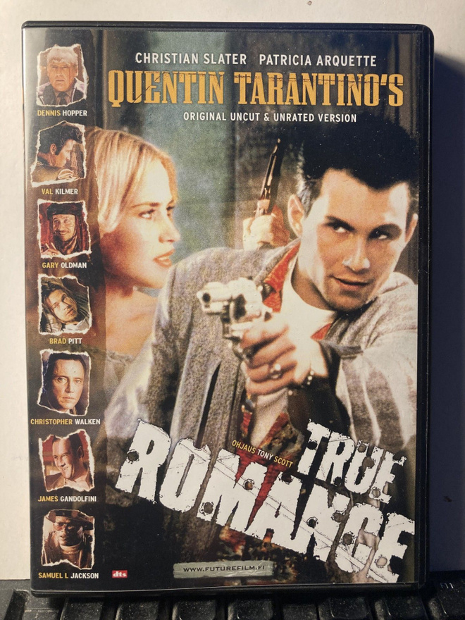 TRUE ROMANCE, DVD, Scott, Slater, Arquette