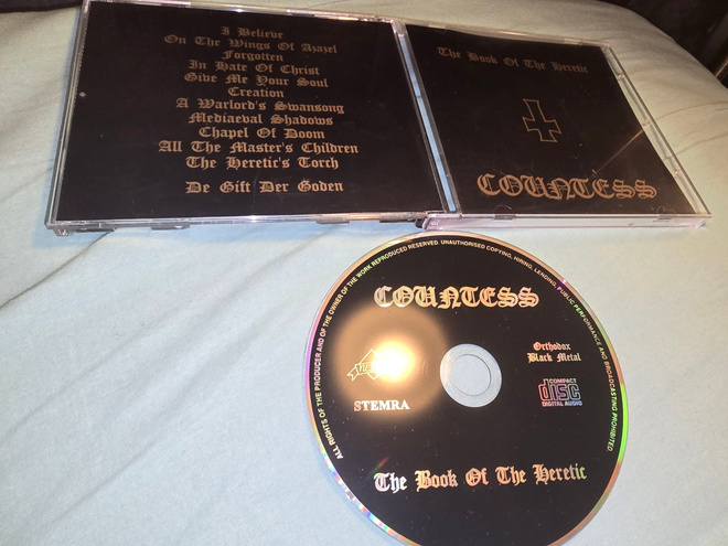 Countess – The Book Of The Heretic (CD)