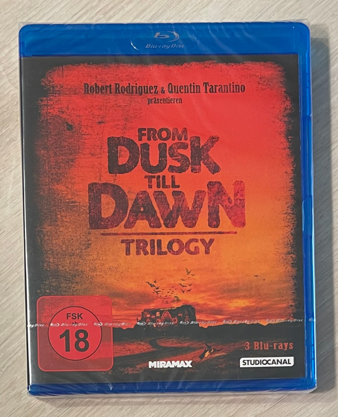 Hämärästä aamunkoittoon -trilogia (1996-1999) Blu-ray (UUSI)