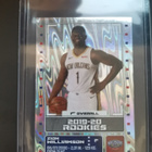 2019-20 Panini NBA sticker #443 Zion Williamson rookie - pikkukuva 1