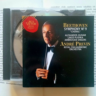 Beethoven • André Previn – Symphony No.9 "Choral" (CD)